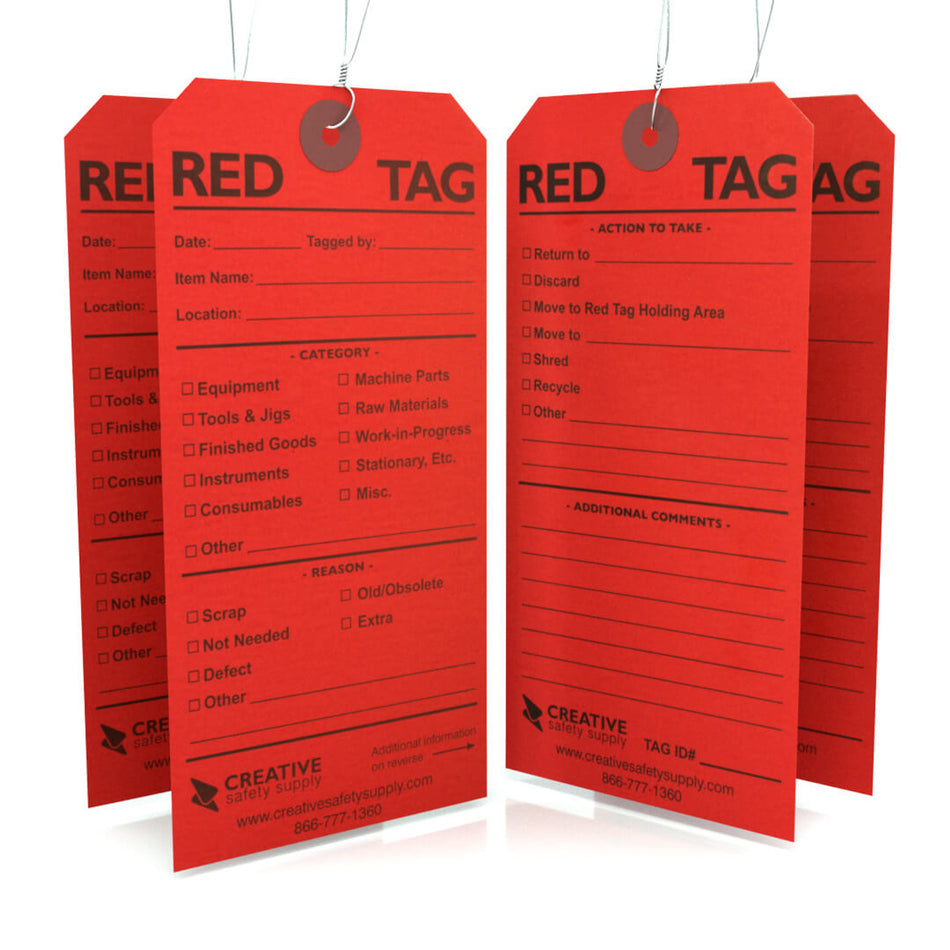 LOTO Red Tags