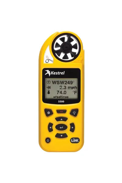 Kestrel 5500 Weather Meter Yellow 0855YEL