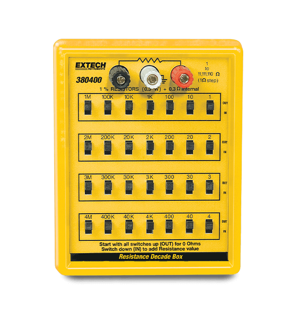 EXTECH Resistance Decade Box (380400)