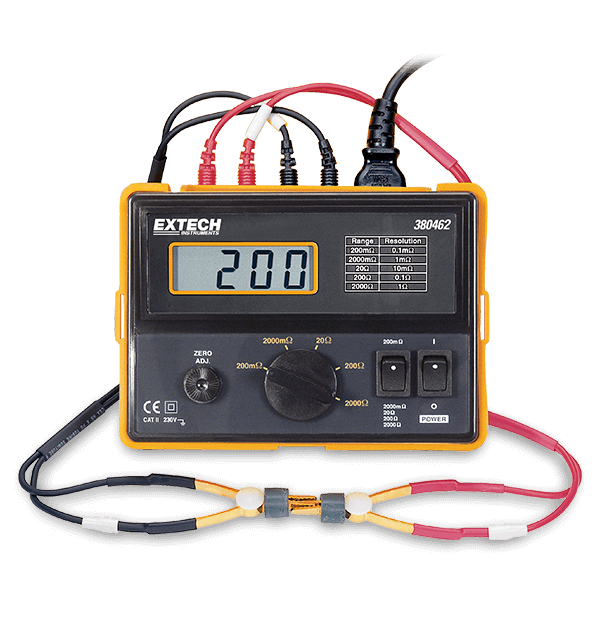 EXTECH Precision Milliohm Meter 220V (380462)