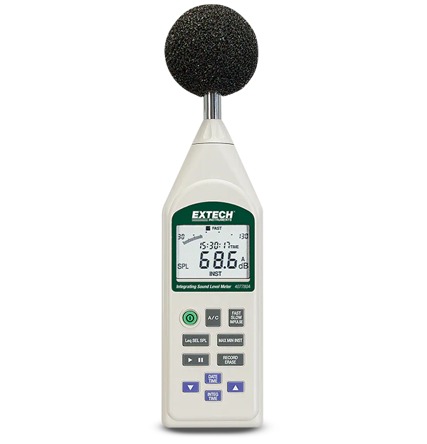 Extech 407780A Integrating Sound Level Meter with USB