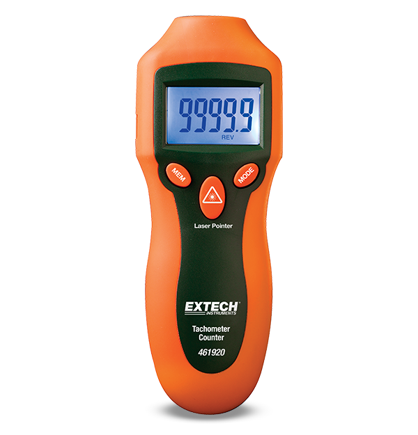 EXTECH Mini Laser Photo Tachometer Counter