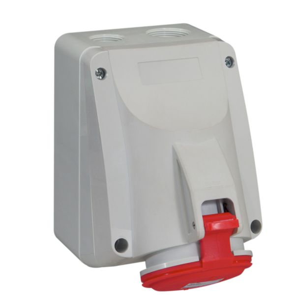 LEGRAND 905894363 RECEPTACLE 3P P17-58008 32A-6H/380-415V