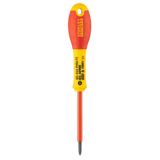 Stanley 65-414 FM Ins SDrvr VDE PH #0 X 75mm