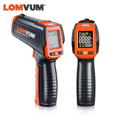 Lomvum Infrared Thermometer with Type K Sensor