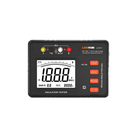 LOMVUM Digital Insulation Resistance Tester 1000V LY511