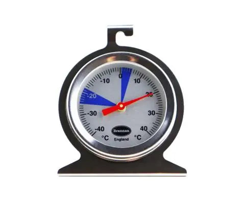 22/402/2 – Brannan Display Carded Premium Dial Fridge/Freezer Thermometer -40/40°C Only with Zones England