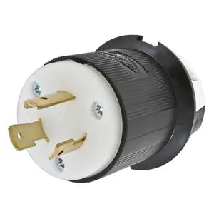 AFM1212VHE – Hubbell Plug 20A 250V 2-Pole HBL54CM66C