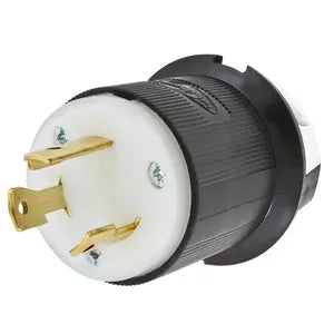 HBL262AF – Hubbell 30A 250V 2-Pole Plug