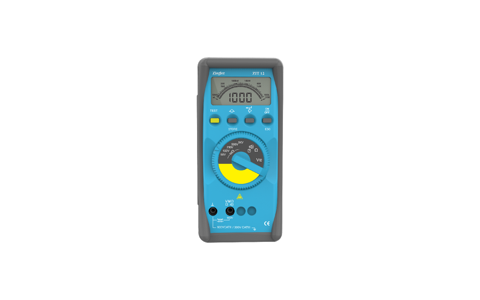 ZEGLER 1000V INSULATION TESTER (GERMANY)
