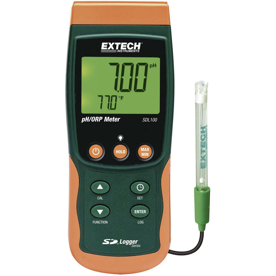 EXTECH pH/ORP/Temperature Datalogger (SDL100)