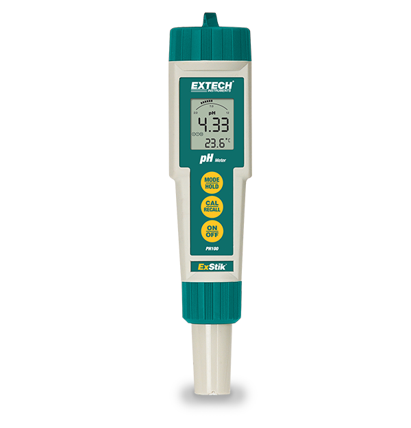 EXTECH Waterproof pH Meter / Refillable (PH110)