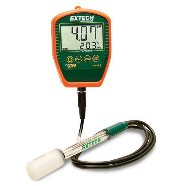 EXTECH pH Meter with Cable (PH220-C)