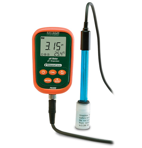 EXTECH Waterproof pH/Temp. Kit (PH300)
