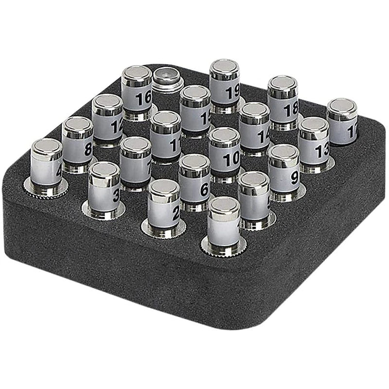 Coax Remote Set, Push-on F Type, 19 pc. Clamshell