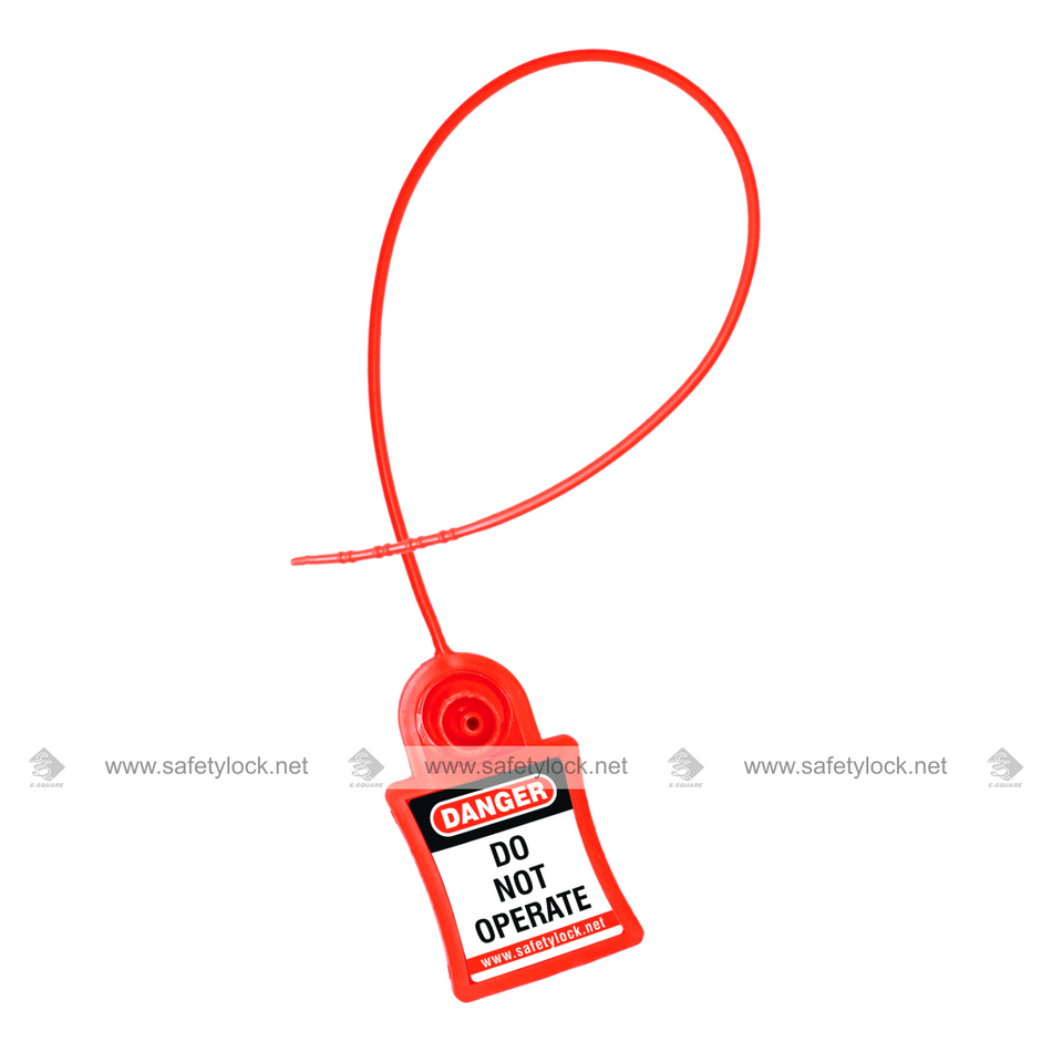 LOTO ES-SULT-RED Lockout Ties (Red)