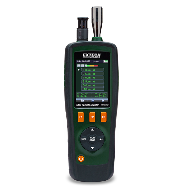 EXTECH CERTIFIED VIDEO PARTICLE COUNTER WITH BUILT-IN CAMERA (VPC300)
